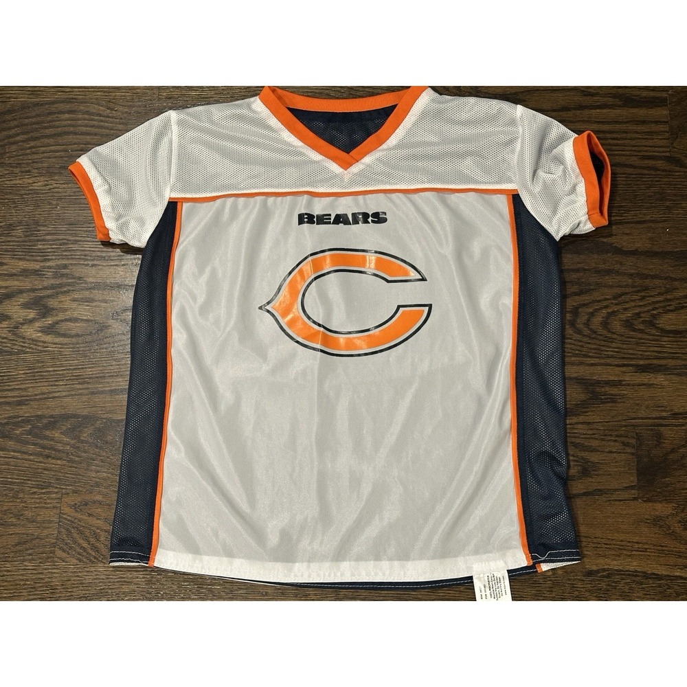 CHICAGO BEARS  NFL FLAG FOOTBALL REVERSIBLE JERSEY KIDS YOUTH XL